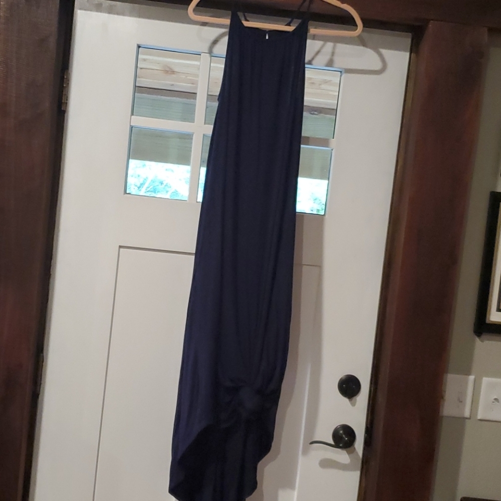 Blue maxi dress
